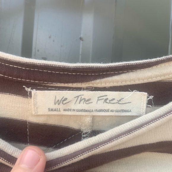 Free people stripped shirt size small - Picture 3 of 3